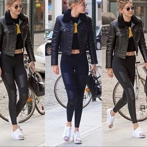 Alo Moto Leggings- Black